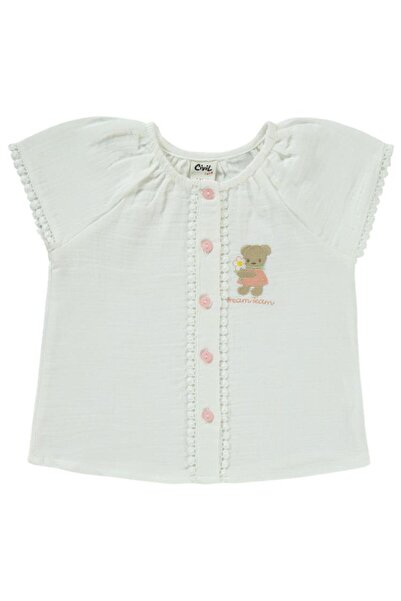 Civil Baby Teddy Bear Embroidered 6-18 Months Set - Ecru12-18 Months