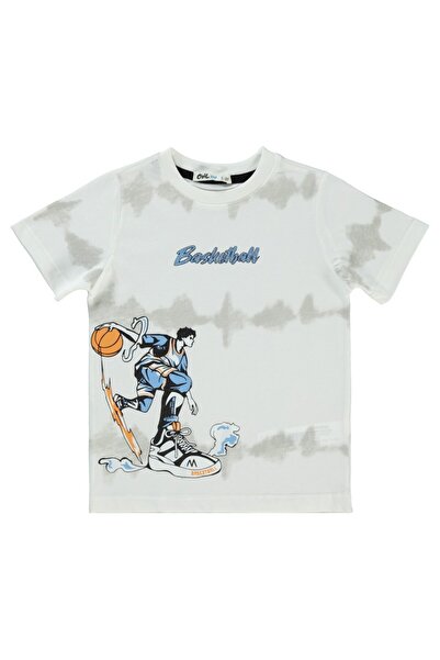 Civil Boys تي شيرت كرة السلة مطبوع للأعمار من 2-5 سنوات - إكرو للأعمار من 3-4...