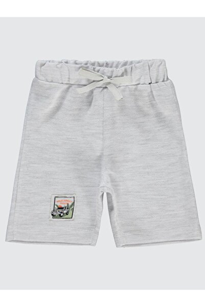 Civil Baby Basic Etiketli 6-18 Ay Kapri - Gri 6-9 Ay