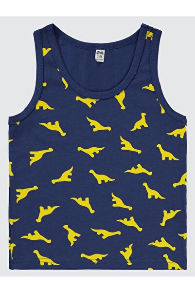 Civil Boys Dinazor 2-10 Yaş İç Çamaşır Takım - Hardal6-7 Yaş