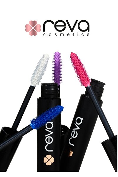 REVA Lash Booster & Full Volume Color Maskara White-Tam Hacim & Uzatan Renkli Maskara Beyaz 451