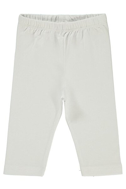 Civil Baby Düz Model Yan Dikişsiz 6-18 Ay Uzun Tayt - Ekru12-18 Ay