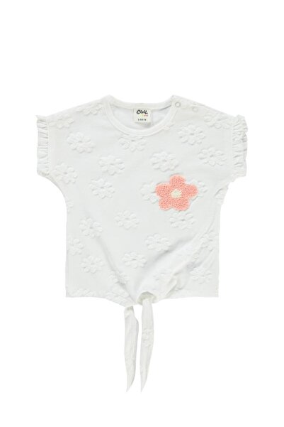 Civil Baby Baby Girl T-Shirt 6-18 Months Ecru