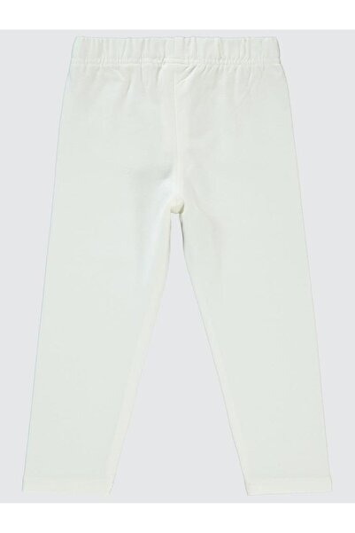 Civil Girls Basic 2-5 Years Leggings - Ecru4-5 Years