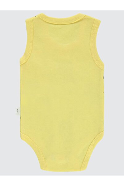 Civil Baby تيشيرت بطباعة دببة للأطفال من عمر 1-36 شهرًا - أصفر من 9-12 شهرًا