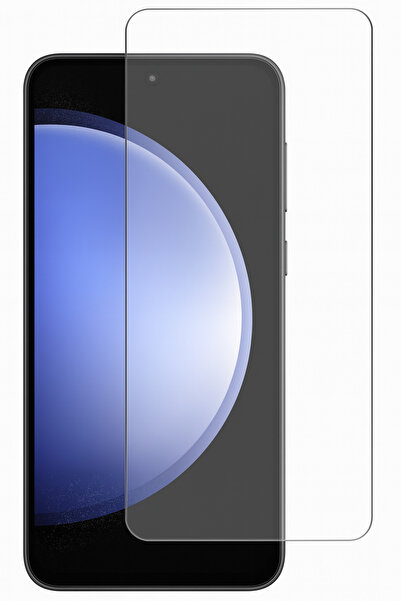 Fibaks Galaxy A55 A35 Kırılmaz Cam Tam Ekran Şeffaf Kenarlı Koruyucu Antistatik 9h Temperli Koruma