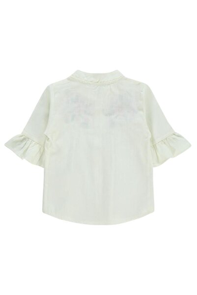 Civil Girls Valon Sleeve 2-5 Years Old Shirt - Ecru2-3 Years Old