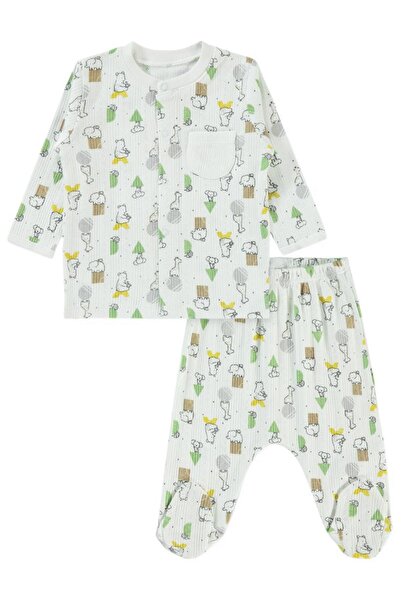 Civil Baby Baby Boy Suit 1-6 Months Ecru