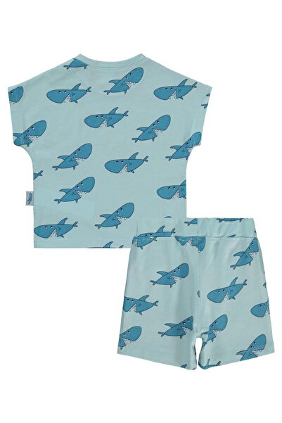 Civil Baby Shark Empirme 6-18 Ay Takım - Mavi12-18 Ay