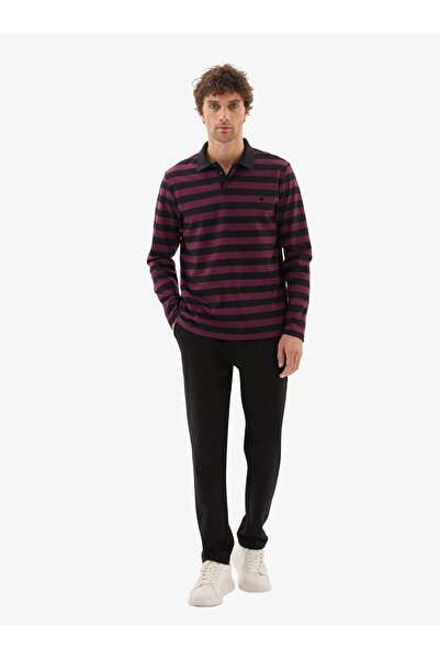 Blackspade Ανδρικό μπλουζάκι με λαιμόκοψη πόλο 40810 - Μαύρο