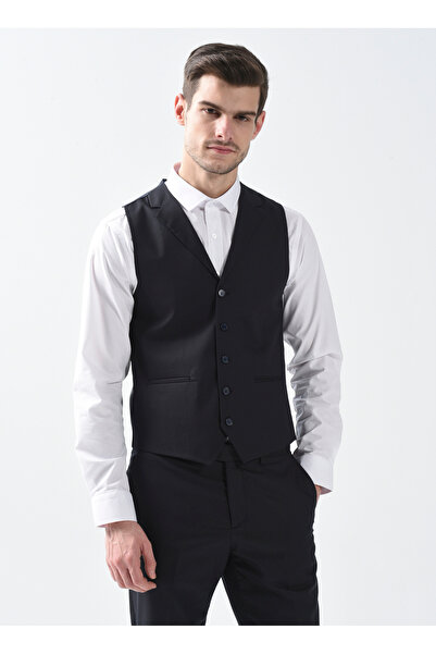 SÜVARİ Normal Bel Slim Fit Lacivert Erkek Takım Elbise TK1020000243