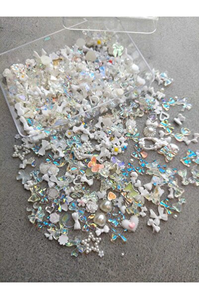 SEVRU Tırnak süsleme Protez Tırnak Nail Art Süsleme Charm 3D Karışık desenli