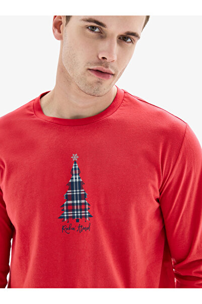 Blackspade Erkek Pijama Takımı 40859 - Kırmızı