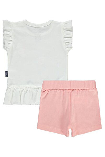 Miniworld Mobil Butterfly Shorts Set for 6-18 Months - Powder 6-9 Months