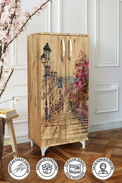 hediye kapında Dream Alley 3 Raflı Dolap Mutfak Salon Banyo Ofis Salon Çok Am...