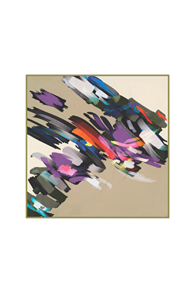 Aker Eșarfă verde pentru femei - 8295795954