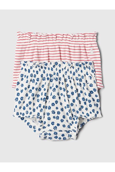 GAP Bebek Çok Renkli First Favorites Rib Bubble Şort