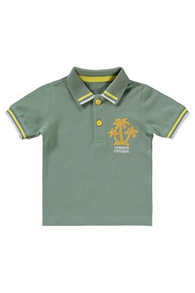 Concept. Concept Pike Palmiye T-Shirt with Denim Shorts 2-Piece Set 6-18 Months - Green6-9 Months