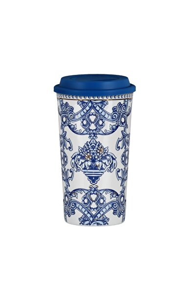 Lucky Art كوب Luckyart Florance مع غطاء من السيليكون