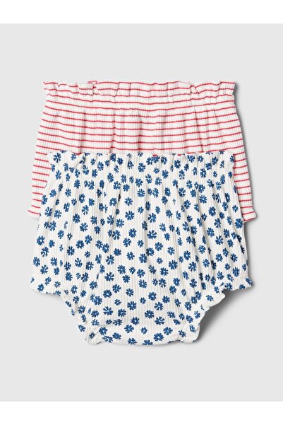 GAP Bebek Çok Renkli First Favorites Rib Bubble Şort