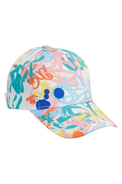 Kitti قبعة بناتي منقوشة بربطة عنق