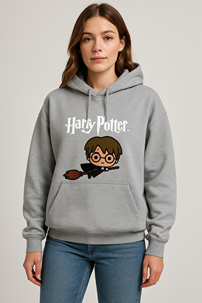 FECCY Hanorac din bumbac unisex cu imprimeu cu personaje pentru copii și adulți