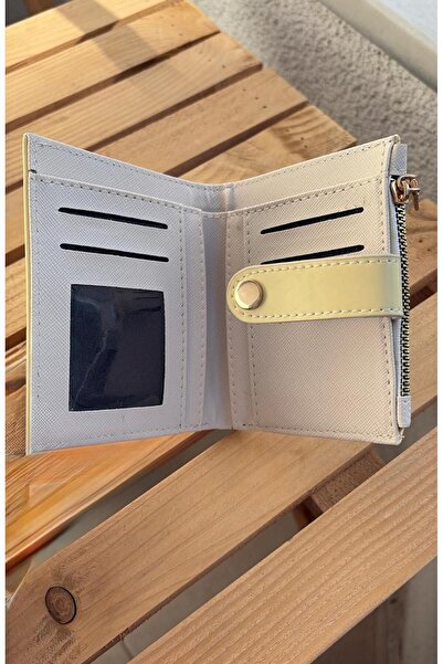 Z&M COLLECTION BAG SHOPPİNG Medium Size Wallet with Quilted Detail, Snap Closure, Zipper (Coin) Compartment