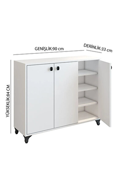 Morpanya Armansi Mutfak Düzenleyici Dolap Kahve Köşesi Mutfak Organizer Mutfak Rafı