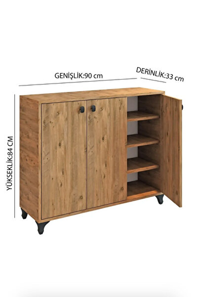 Morpanya Armansi Mutfak Düzenleyici Dolap Kahve Köşesi Mutfak Organizer Mutfak Rafı