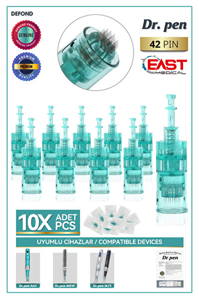 DEFOND Dr Pen A6s - M8w - M7s Orijinal Dermapen Iğnesi 10 Adet 42 Pin