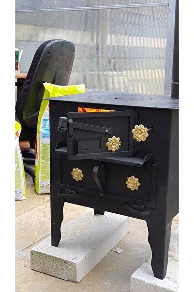 VORSİ KUZİNE SOBA Küllüksüz Odun Kuzinesi