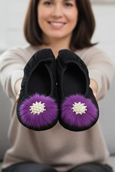 CEYDA SHOES Fanci Velvet baletni stanovi za svakodnevnu upotrebu - poklon, pa...