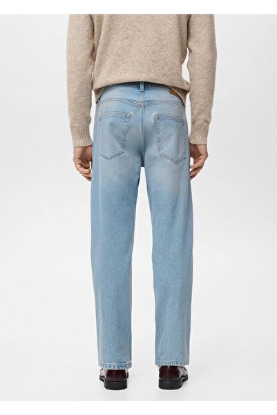MANGO Man Ben cropped tapered fit jean pantolon