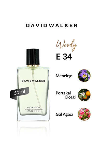 David Walker E34 Givert 50 ml Erkek Parfüm | Woody