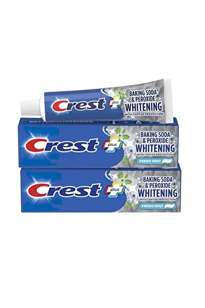 CREST 3’lü Beyazlatıcı Tartar Önleyici Peroksitli Diş Macunu 3x161g