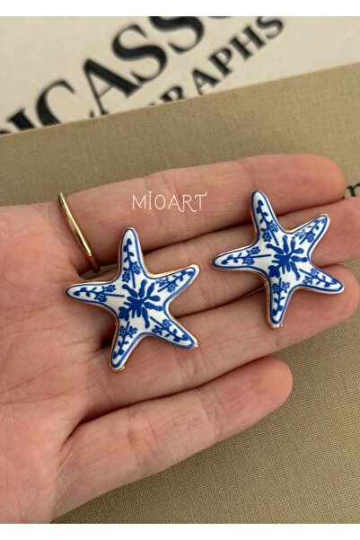 MioArt Deniz Yıldızı Özel Tasarım Küpe