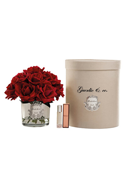 Guerlie and co. Kırmızı 15 Gül Gümüş