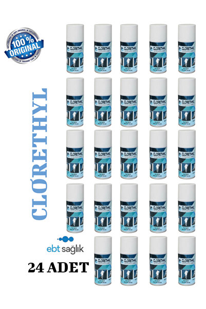 Clorethyl Soğutucu Sprey 24 Adet