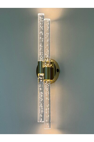 BACKHOME Bh Bubblelight Dubble Şık Ve Zarif Modern Led Duvar Aplik Gold Pilli