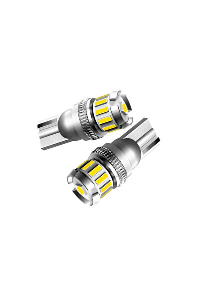 RG Parts Set of 2 LED car position bulbs W5W CSP 6000k cool white canbus T10 12V