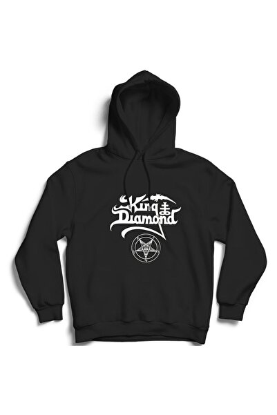 The Fame Logo King Diamond - rok metal muzički bend Sa kapuljačom majica