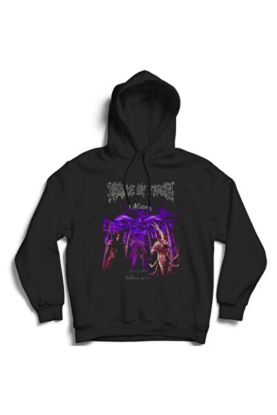 The Fame Cradle of Filth DK-Purple Sa kapuljačom Rock Metal Muzički Bänd Duks...
