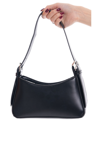 truvalıhelen Elegant and Stylish Faux Leather Baguette Hand Shoulder and Arm Bag
