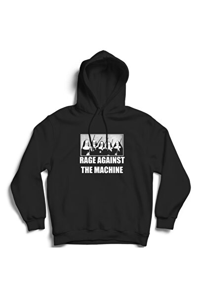 The Fame Hanorac cu glugă Rage Against the Machine și trupa de muzică Nuns Ro...