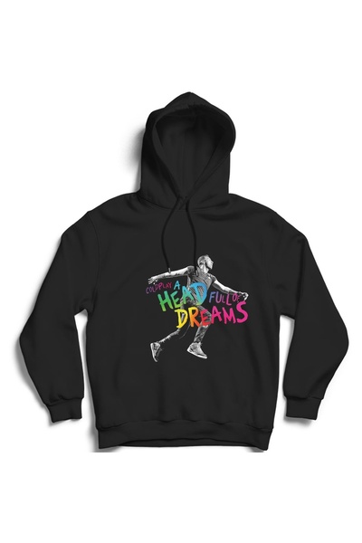 The Fame Coldplay Dreams - Hanorac cu glugă pentru trupa rock metal