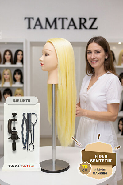 Fiber Εκπαιδευτικό μανεκέν κομμωτηρίου και εξάρτημα τραπεζιού