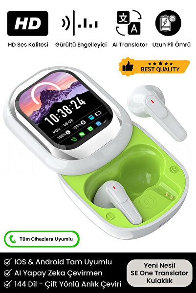 Noriyen İki Yönlü Anında Sesli Çevirici AI Yapay Zeka Smart Çevirmen Translat...