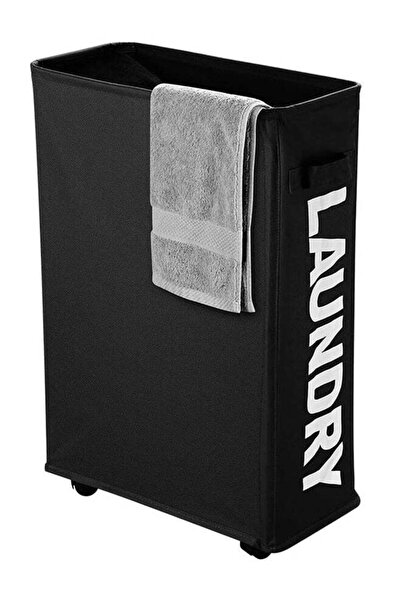 fulina Laundry Basket, Laundry Hamper with Wheels, Collapsible Laundry Hamper for Bedroom, Bathroom, Living