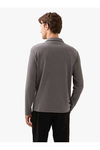 Blackspade Ανδρικό μπλουζάκι με λαιμόκοψη πόλο 40821 - Ανθρακί