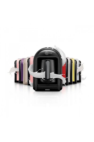 Karaca Hatır Mod Sütlü Türk Kahve Makinesi Shiny Black